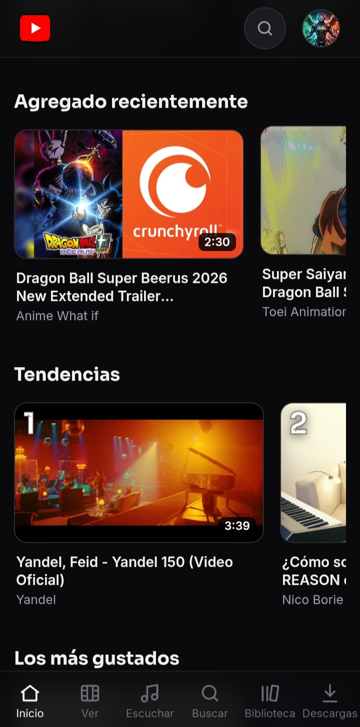 Videos en alta Calidad